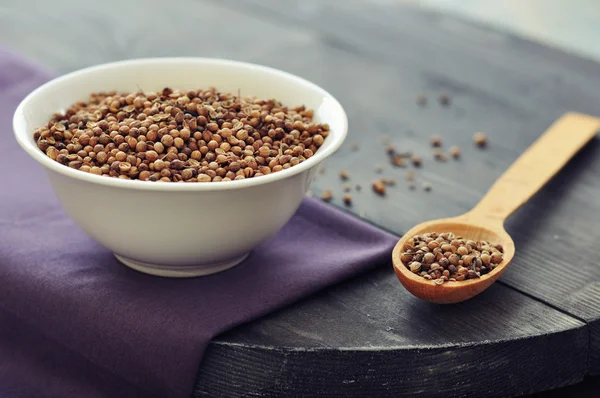 Coriander seeds — Stock Photo, Image