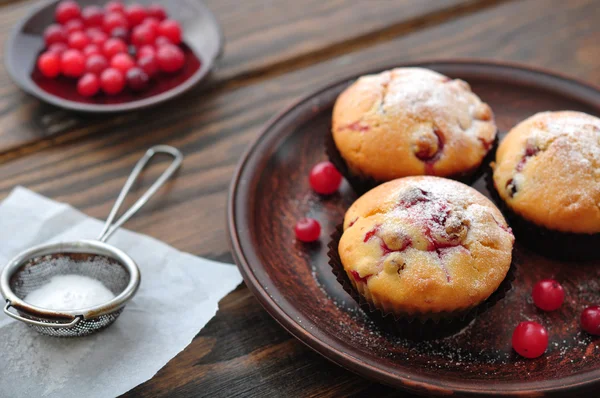 Muffins με βακκίνιο — Φωτογραφία Αρχείου