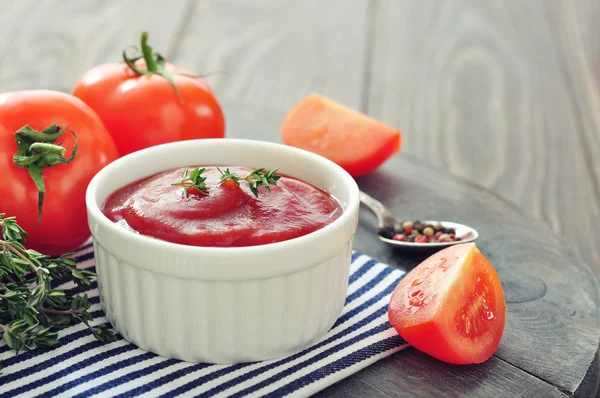 Tomatsås — Stockfoto