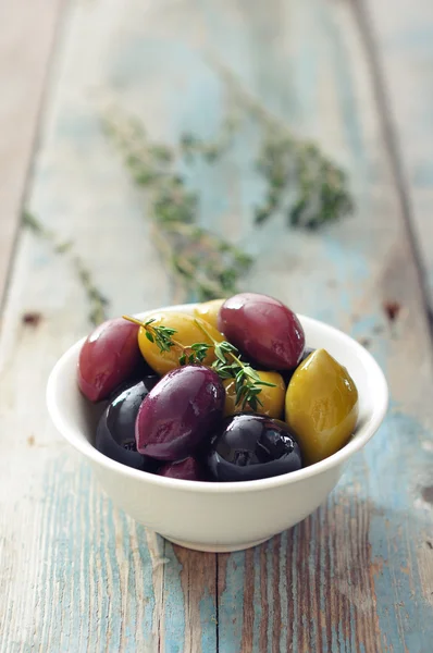 Zeytin çeşitleri — Stok fotoğraf