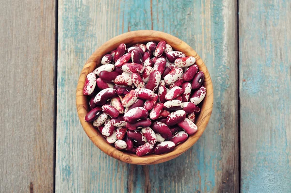 Raw haricot beans — Stock Photo, Image