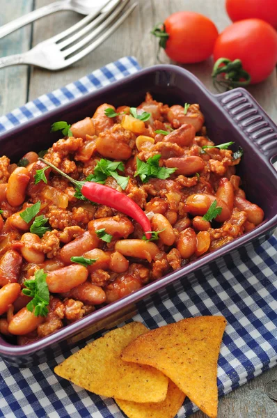 Chili con carne — Stockfoto