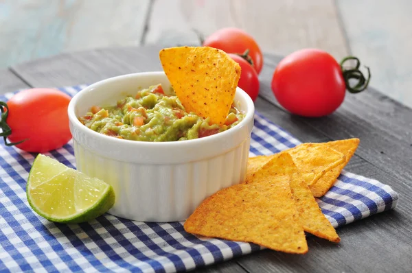 Mexikanische Guacamole-Sauce — Stockfoto