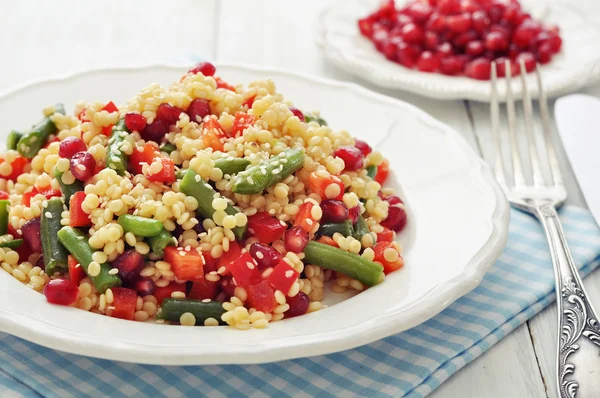 Salad with couscous — Stock Photo, Image