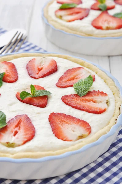 Tarta de fresa — Foto de Stock