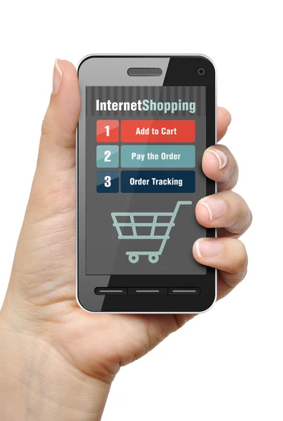 Internet shopping concept — Stock Photo, Image