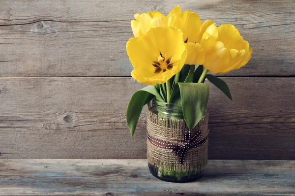 Krásné tulipány kytice — Stock fotografie