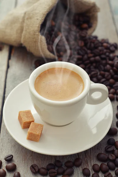 커피 원두 자루 — 스톡 사진