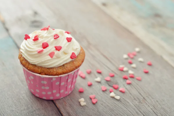 Cupcake με γλάσο — Φωτογραφία Αρχείου