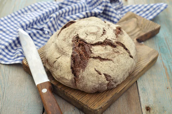 Pane rotondo di segale — Foto Stock