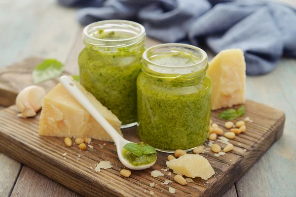 Pesto omáčka — Stock fotografie