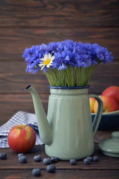 Bleuets à la marguerite — Photo