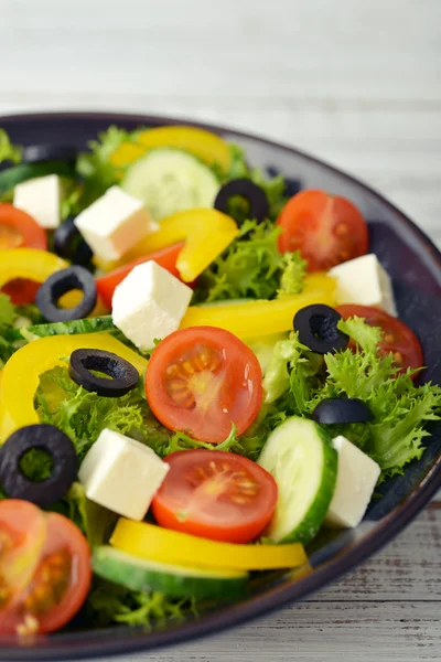 Taze sebze salatası. — Stok fotoğraf