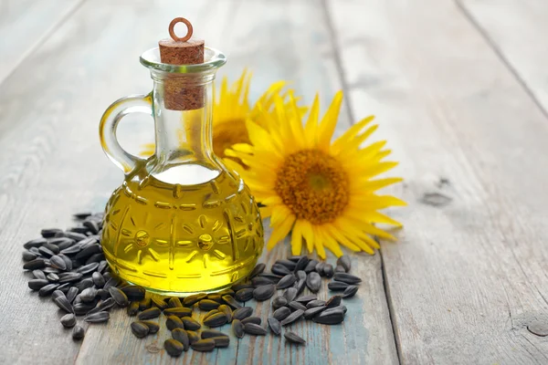 Olio di girasole — Foto Stock