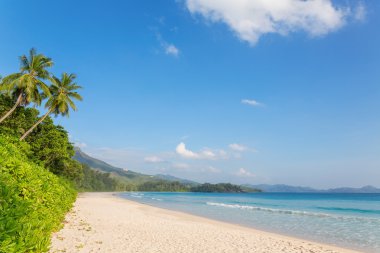 Grand' anse Plajı adada mahe, Seyşel Adaları