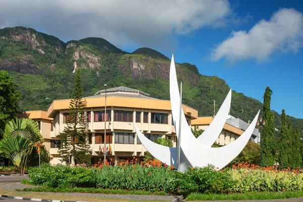 Zweihundertjahrdenkmal, victoria seychellen, seychellen — Stockfoto