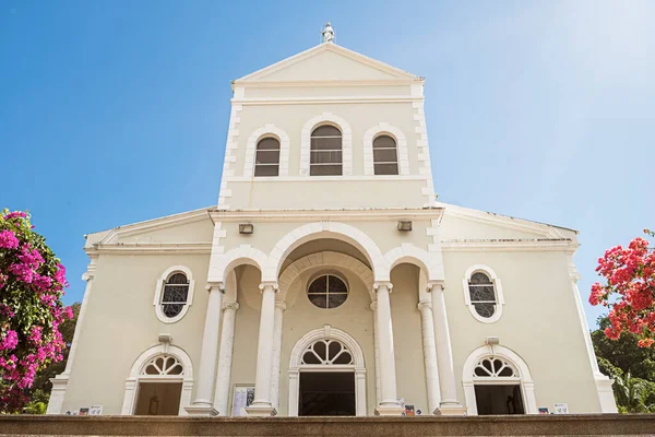 Romeinse Kathedraal Van Onbevlekte Ontvangenis Victoria Hoofdstad Van Het Eiland — Stockfoto