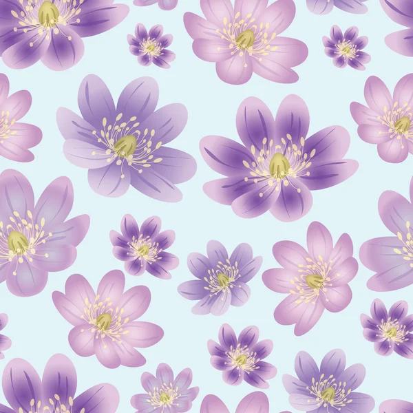 Άνευ ραφής αφηρημένη λουλούδι μοτίβο διάνυσμα — Διανυσματικό Αρχείο