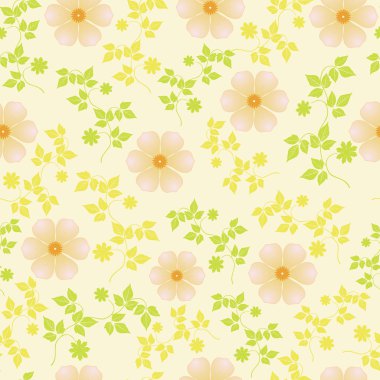 Dikişsiz çiçek soyut tasarlamak vektör