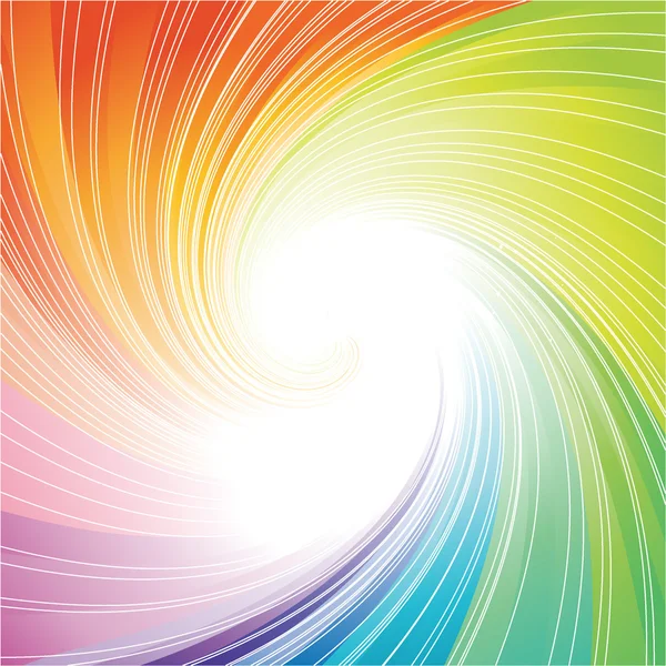 La couleur de fond abstrait tourbillonné — Image vectorielle