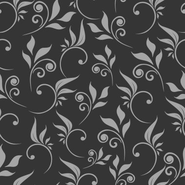 Dikişsiz çiçek desen vektör arka plan soyut. gerekirse renkleri kolayca değiştirmek mümkündür.