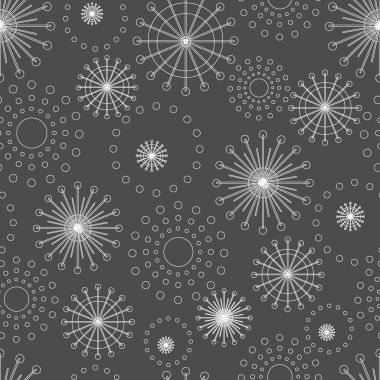 Dikişsiz çiçek desen vektör arka plan soyut. gerekirse renkleri kolayca değiştirmek mümkündür.