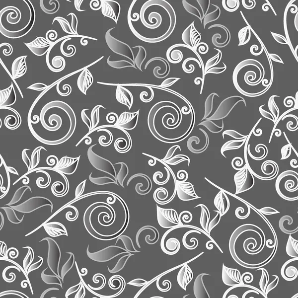 seamless flowers abstract pattern vector background. if necessary it is possible to change colors easily.
