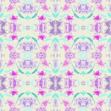 süslü çiçek sorunsuz doku, sonsuz deseni çiçekli. duvar kağıdı, desen dolgularını, web sayfası arka planı için seamless modeli-ebilmek var olmak kullanılmış, yüzey textures.you kolayca renkleri değiştirebilirsiniz