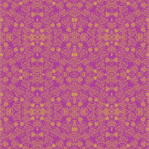 Ornate floral seamless texture,endless pattern with flowers. Seamless pattern can be used for wallpaper,pattern fills,web page background,surface textures.you can easily change colors — Stock Vector