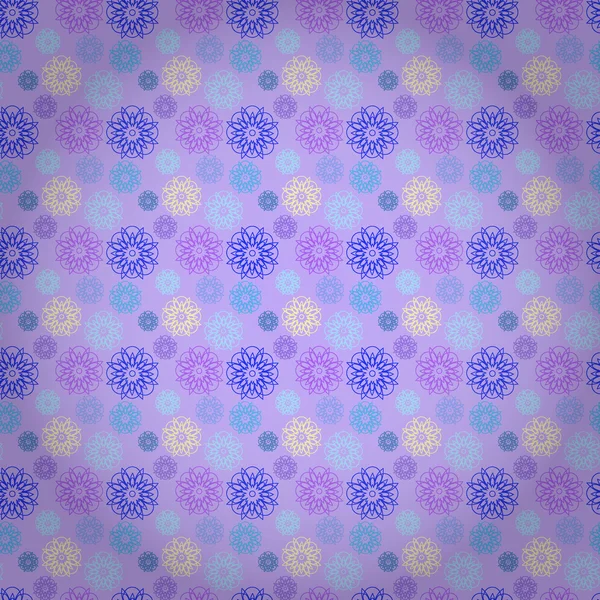 Ornate floral seamless texture,endless pattern with flowers. Seamless pattern can be used for wallpaper,pattern fills,web page background,surface textures.you can easily change colors — Stock Vector