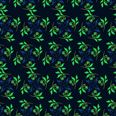 soyut süslü çiçek sorunsuz doku