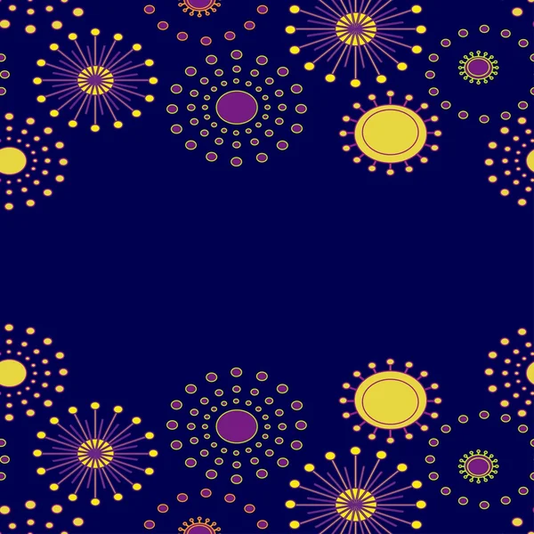 Texture florale ornée abstraite — Image vectorielle