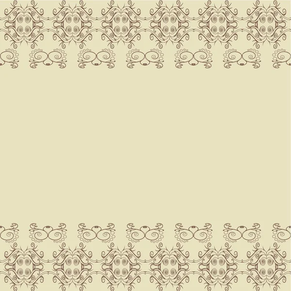 Textura floral sin costura ornamentada abstracta — Vector de stock