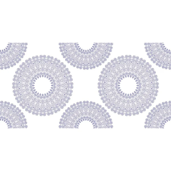 Texture fleurie sans couture abstraite — Image vectorielle