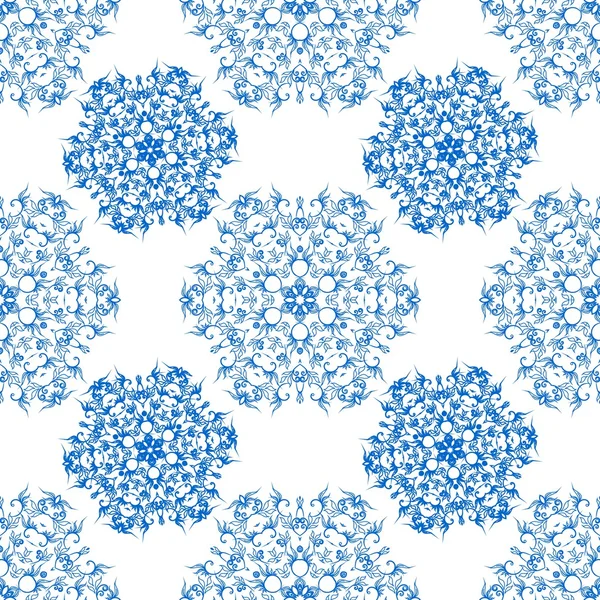 Textura florală ornată — Vector de stoc