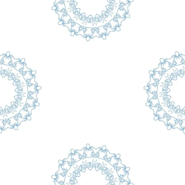 Abstraktní kruh textury, ornament, vzor. — Stockový vektor