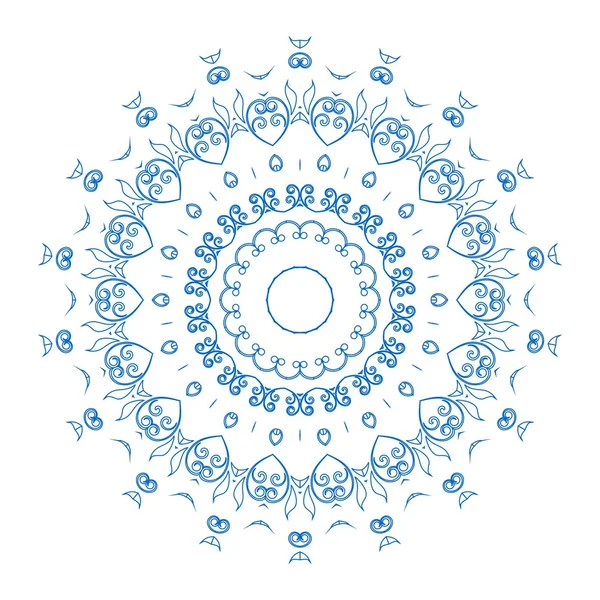 Textura del círculo abstracto, ornamento, patrón . Gráficos vectoriales