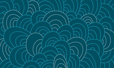 sanatsal soyut çizilmiş dalgaları arka plan