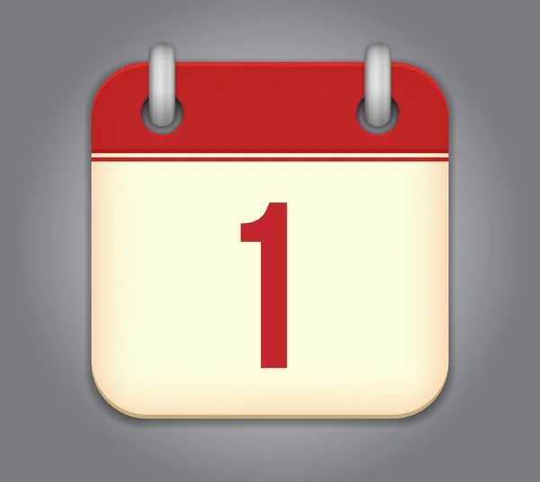 Icona dell'app Calendario vettoriale — Vettoriale Stock