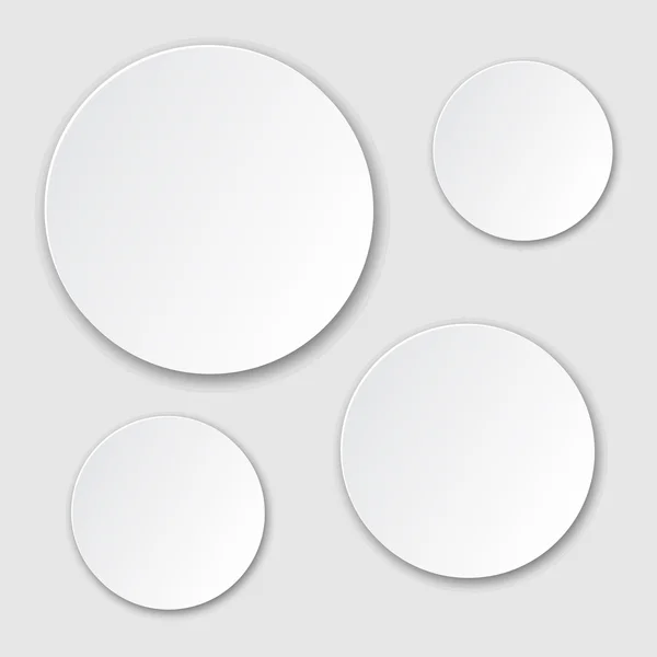 Grey circle blank background — Stock Vector