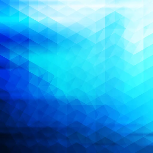 Mavi vektör geometrik arka plan — Stok Vektör