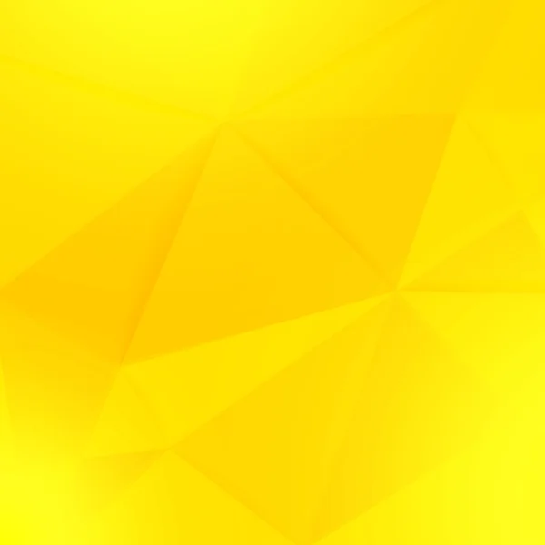 Papel geométrico amarelo abstrato fundo vetorial — Vetor de Stock