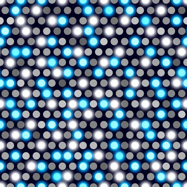 Färgglada prickar abstrakta vektor bakgrund. Seamless mönster — Stock vektor