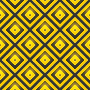 Retro desen geometrik şekiller. Dikişsiz vektör desen kareler