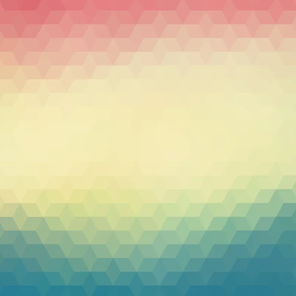 Sfondo geometrico colorato con triangoli — Vettoriale Stock