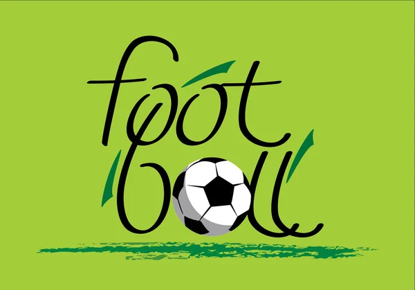 Futebol — Vetor de Stock