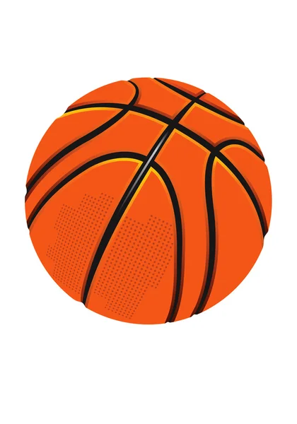 Vereinzelter Basketball.eps — Stockvektor