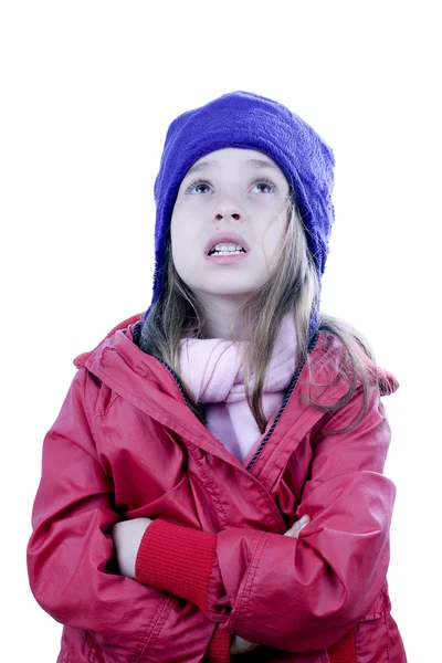 Winter girl Royalty Free Stock Images