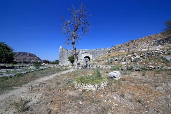 Letoon Ancient City Bir Zamanlar Lycian Birliği Için Önemli Olan — Stok fotoğraf