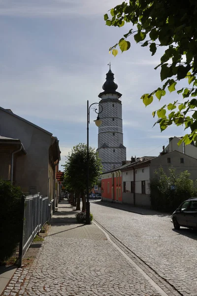 Biecz City South Eastern Poland Settlement Granted Magdeburg Rights 1257 — Foto de Stock